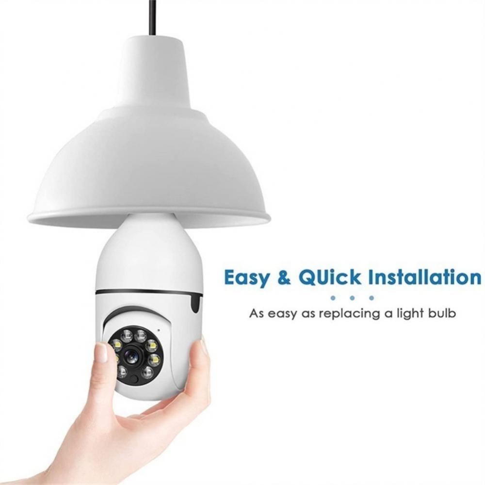 Light Bulb Surveillance Camera
